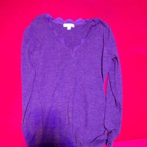 New York & Company Knit Sweater Tee